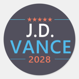 Adesivo JD Vance 2028 Patriótico Republicano