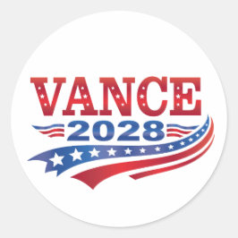 Adesivo JD Vance Presidente 2028