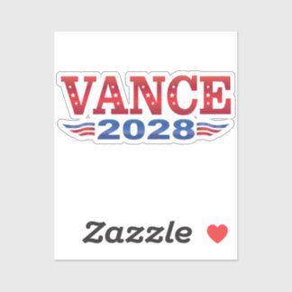 Adesivo JD Vance Presidente 2028 (bs)