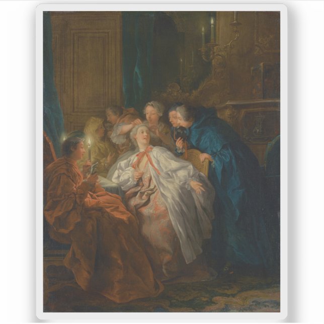 Adesivo Jean-François de Troy - Antes da Bola (Frente)