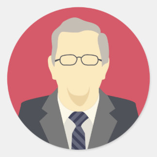Adesivo Jeb Bush candidato às eleições presidenciais de 20