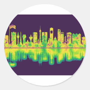 Adesivo Jeddah Arábia Saudita Skyline