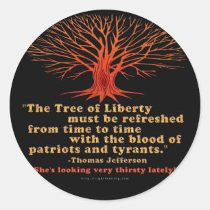 Adesivo Jefferson Tree of Liberty