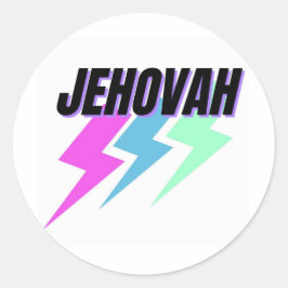 Adesivo Jehovah Sticker/Deus Sticker/Bíblia/Fé/Presente