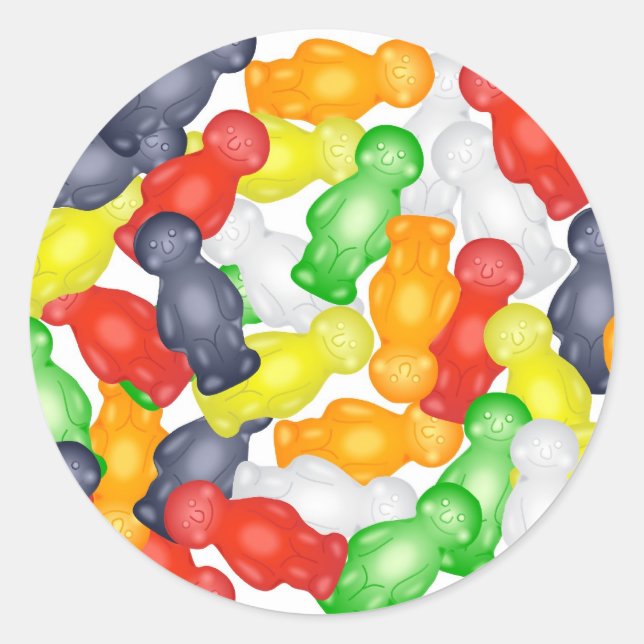 Adesivo Jelly Babies (Frente)