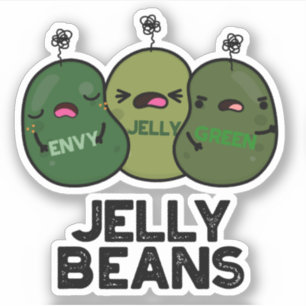 Adesivo Jelly Beans Engraçados Candy Candy Pun