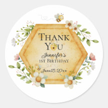 Jennifer's Sweet to Bee One Favor Label