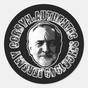 ADESIVO JEREMY CORBYN STICKER BLACK