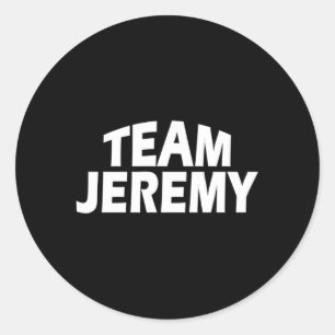 Adesivo Jeremy É A Equipe Jeremy