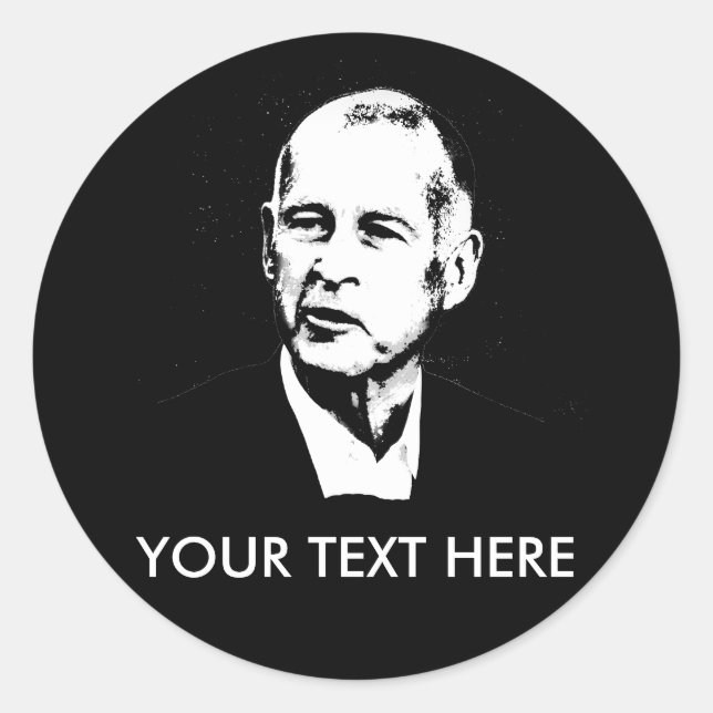 Adesivo Jerry Brown 2010 (Frente)