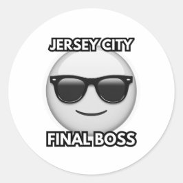 Adesivo Jersey City Final Boss Sticker