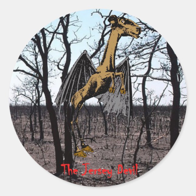 Adesivo Jersey Devil Sticker (Frente)