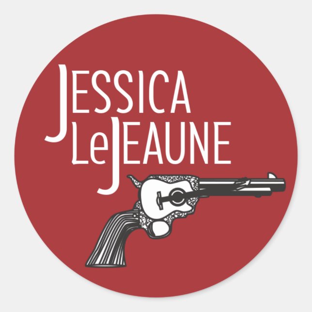 Adesivo Jessica Le Jeaune Sticker (Frente)
