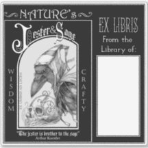 Jester e Sage Bookplate da Natureza