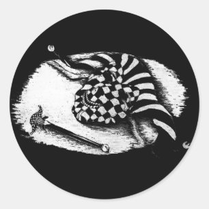 Adesivo Jester Mask