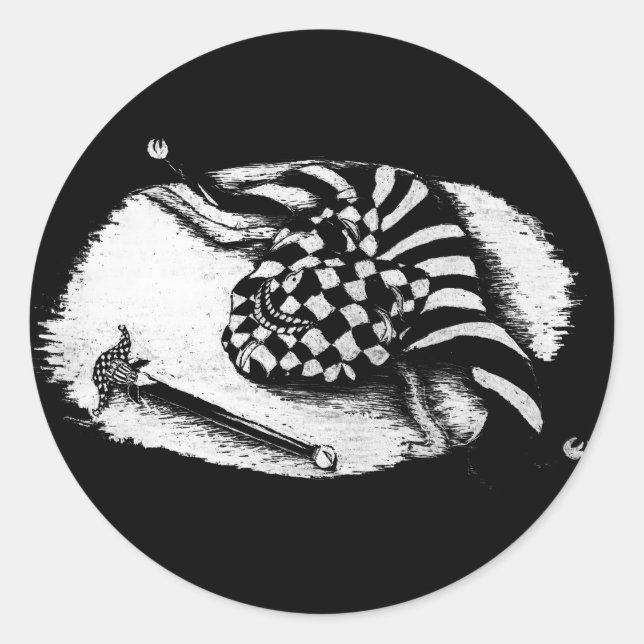 Adesivo Jester Mask (Frente)