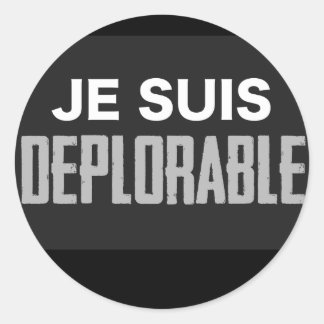 Adesivo JeSuisDeplorável