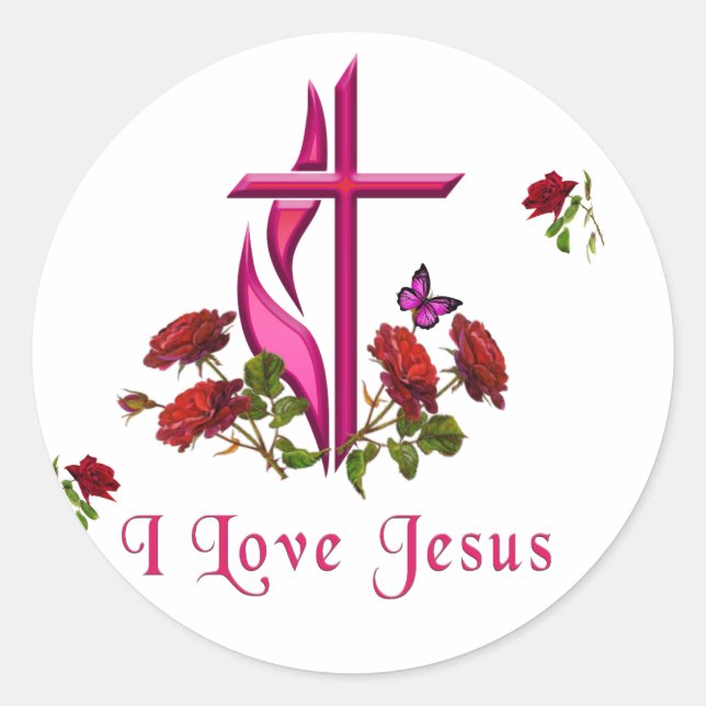 Adesivo Jesus (Frente)
