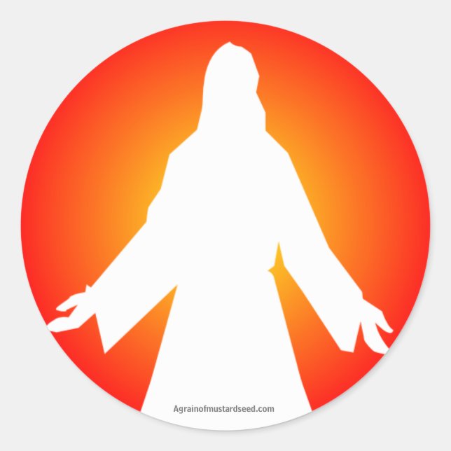 Adesivo Jesus (Frente)