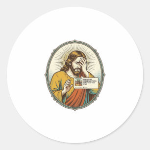 Adesivo Jesus Adicionou à História em vez de Mensagem Dire