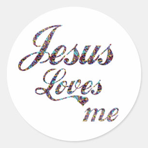 Adesivo Jesus ama-me
