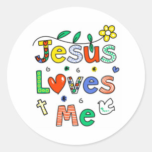 Adesivo Jesus ama-me