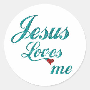 Adesivo Jesus ama-me