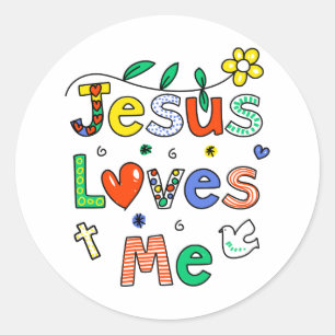 Adesivo Jesus ama-me