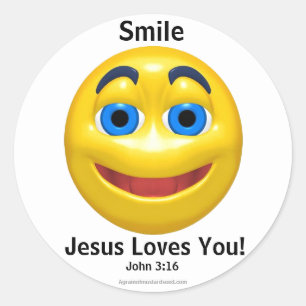 Adesivo Jesus ama você personalizar