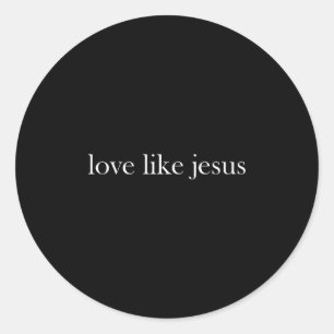 Adesivo Jesus Amor Como Jesus Cruz Cristã Deus Fé Bi
