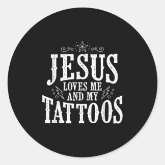 Adesivo Jesus Amor | Jesus Me Ama E Minhas Tatuagens
