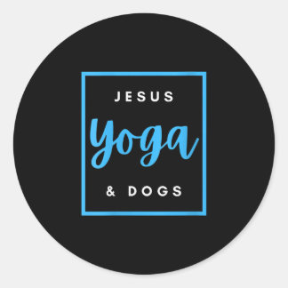Adesivo Jesus Amor | Jesus Yoga E Cão Fé Cristã