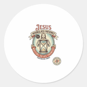 Adesivo Jesus Ampulheta Paciência Jesus Ampulheta Paciênci
