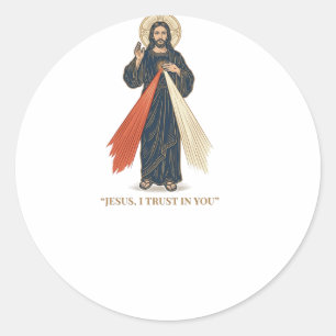 Adesivo Jesus Antigo Eu Confio em Você Desenho Vetorial Re