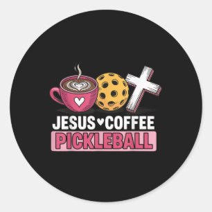 Adesivo Jesus Café Pickleball
