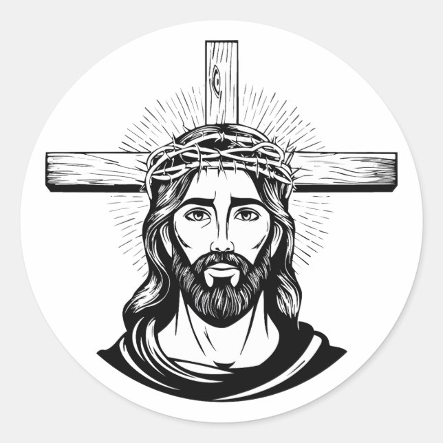 Adesivo Jesus Cristo (Frente)