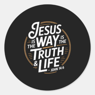 Adesivo Jesus Cristo É O Caminho É A Verdade E A Vida J
