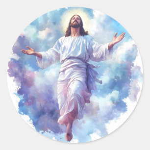 Adesivo Jesus Cristo no Céu Arte Religiosa Cristã