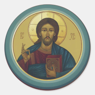 Adesivo Jesus Cristo Pantocrator