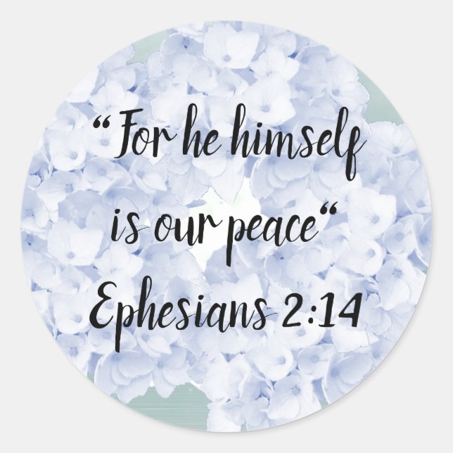 Adesivo Jesus da Paz é o nosso palco da Ronda da Paz (Frente)