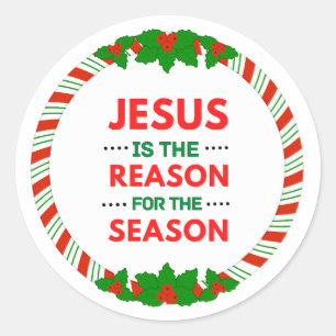 Adesivo Jesus de Natal é o motivo da temporada