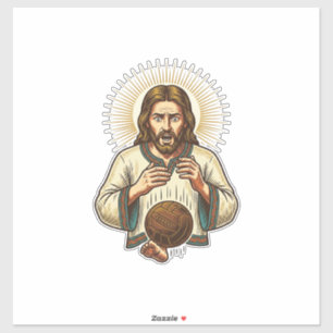 Adesivo Jesus Derrubou Bola Medicinal Pesada Dor no Dedo d