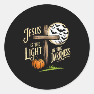 Adesivo Jesus É A Luz Na Escuridão Christian Hallo