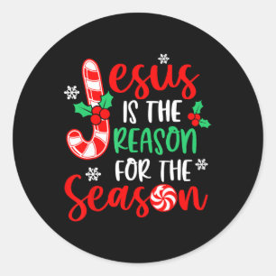 Adesivo Jesus É A Razão Do Natal Da Época