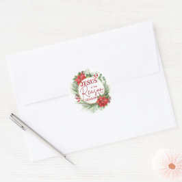 Adesivo Jesus é a razão do Natal da temporada