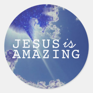 Adesivo Jesus é incrível com Sky Stars