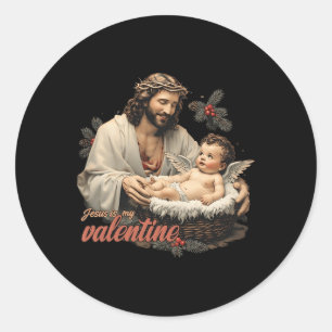 Adesivo Jesus É Minha Bíblia Cupida Dia de os namorados Ve