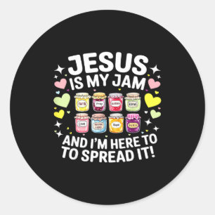 Adesivo Jesus É Minha Paixão E Estou Aqui Para Espalhar Bi
