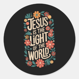 Adesivo Jesus é o cristão religioso leve