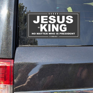 Adesivo Jesus é o estilo da campanha Rei Vinil Decal